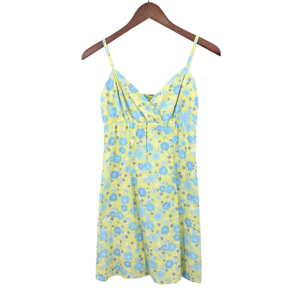 LILLY PULITZER Mini Dress Floral Print Y2K Preppy Cottagecore Picnic